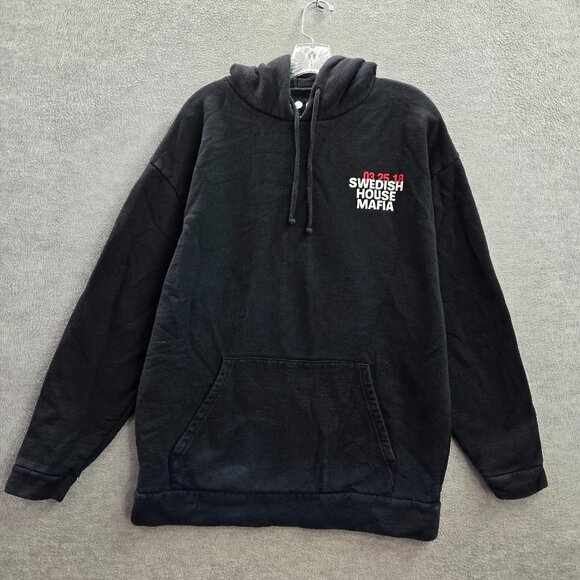 Swedish House Mafia Men Sweatshirts S Black Hoodie 2018 Reunion Concert Tour - Picture 1 of 11